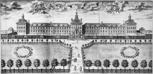 Bethlem [Bedlam] Hospital. John Thoresby suggested his son could draw it. 