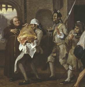 Hogarth's 'O the Roast Beef' (via wikimedia commons)