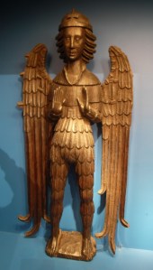 15th-century carved angel