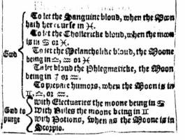 Learn the most ausipcious times to let blood with this simple guide. 