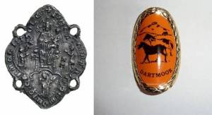 The early modern pilgrim badge and its modern walking stick equivalent? 