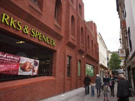 Exeter's Goldsmith Street now. 