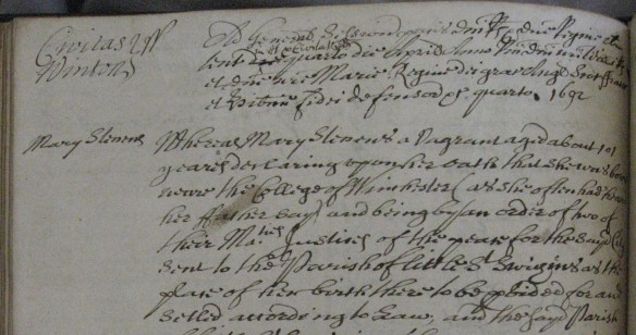 Mary Stevens, vagrant, age 101 IMG_3977