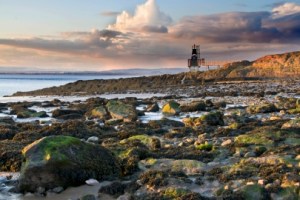 A stony welcome at Portishead beach?