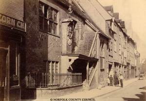 Great Yarmouth, Tolhouse (Gaol, House of Correction and Magistrate Court), photographed by Thomas Ayres, late 1800s, c. Norfolk County Council
