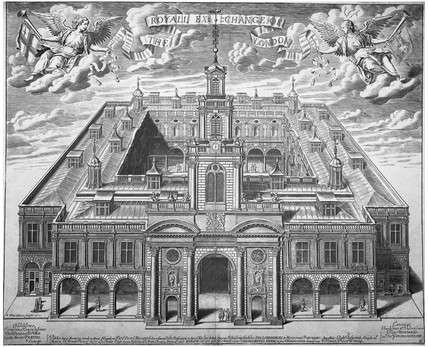 The Royal Exchange, 1671