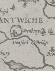 Sarah Savage - Wrenbury on Speed map of Cheshire