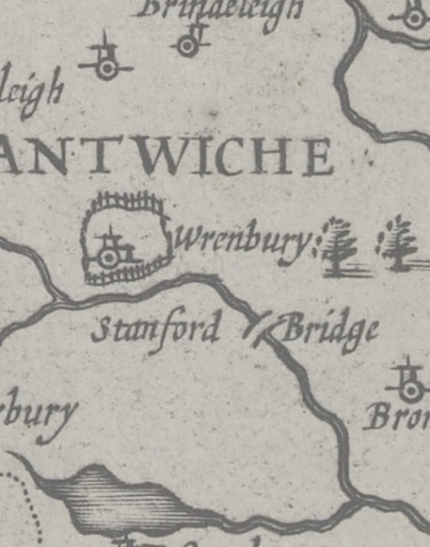 Sarah Savage - Wrenbury on Speed map of Cheshire