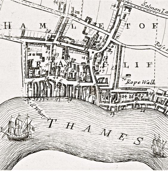 ratcliffe segment john strype 1720